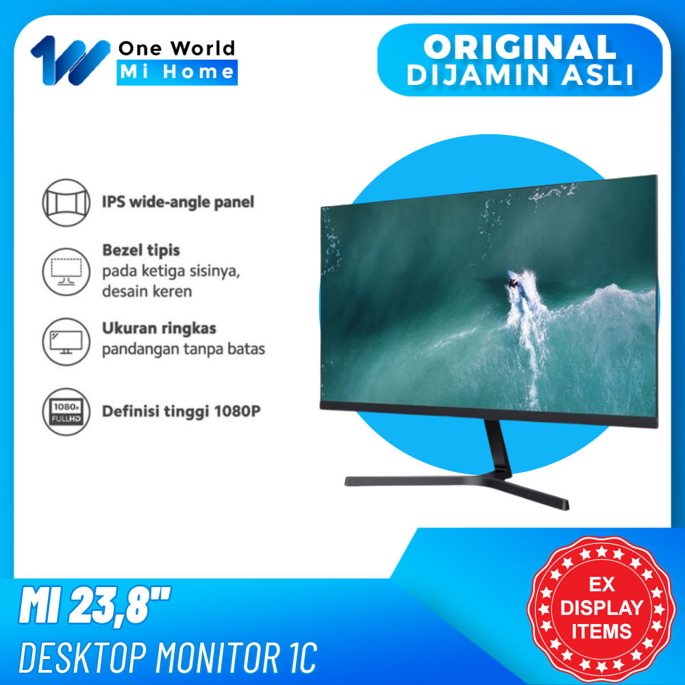 Jual EX DISPLAY Mi 23.8 Inch Desktop Monitor 1c 60hz 6ms - Monitor 24 ...