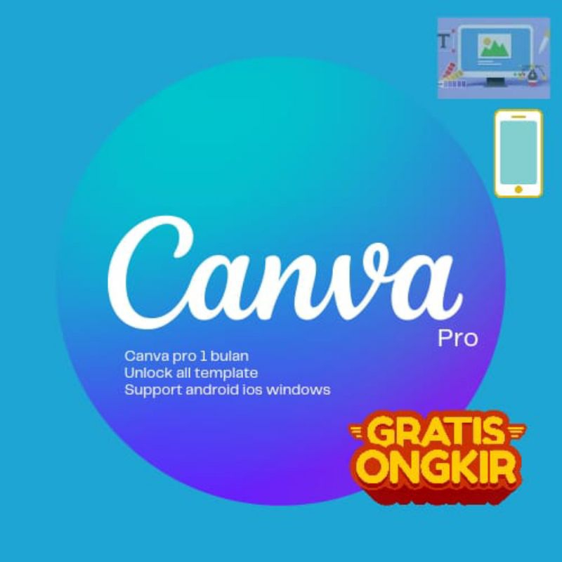 Jual Canva premium 1 Tahun Full Garansi Untuk Desain Promosi, Logo ...