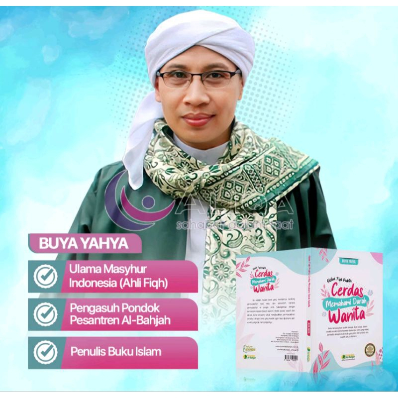 Jual Buku Fiqih Cerdas Memahami Darah Wanita Lengkap Karya Buya Yahya