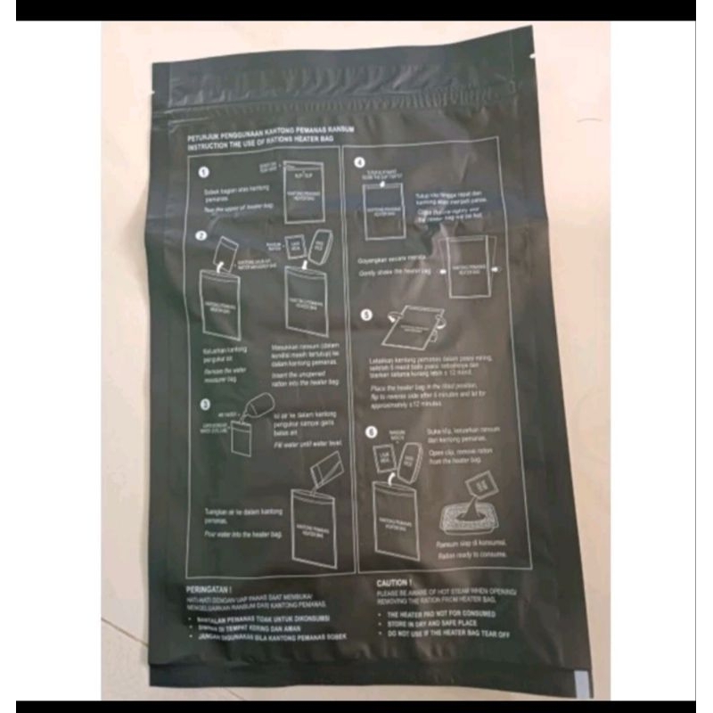 Jual PEMANAS NARAGA RANSUM MAKANAN TNI SELF HEATING | Shopee Indonesia
