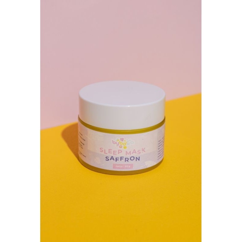 Jual BYBDKA Sleeping Mask 15gr Saffron Honey Coconut Oil Olive Oil ...