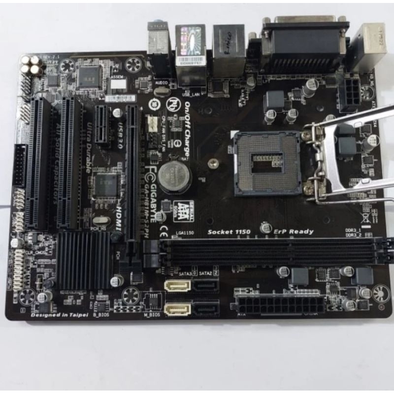 Jual Motherboard H81 1150 Mainboard Gigabyte GAH81MS2PH HDMI minus