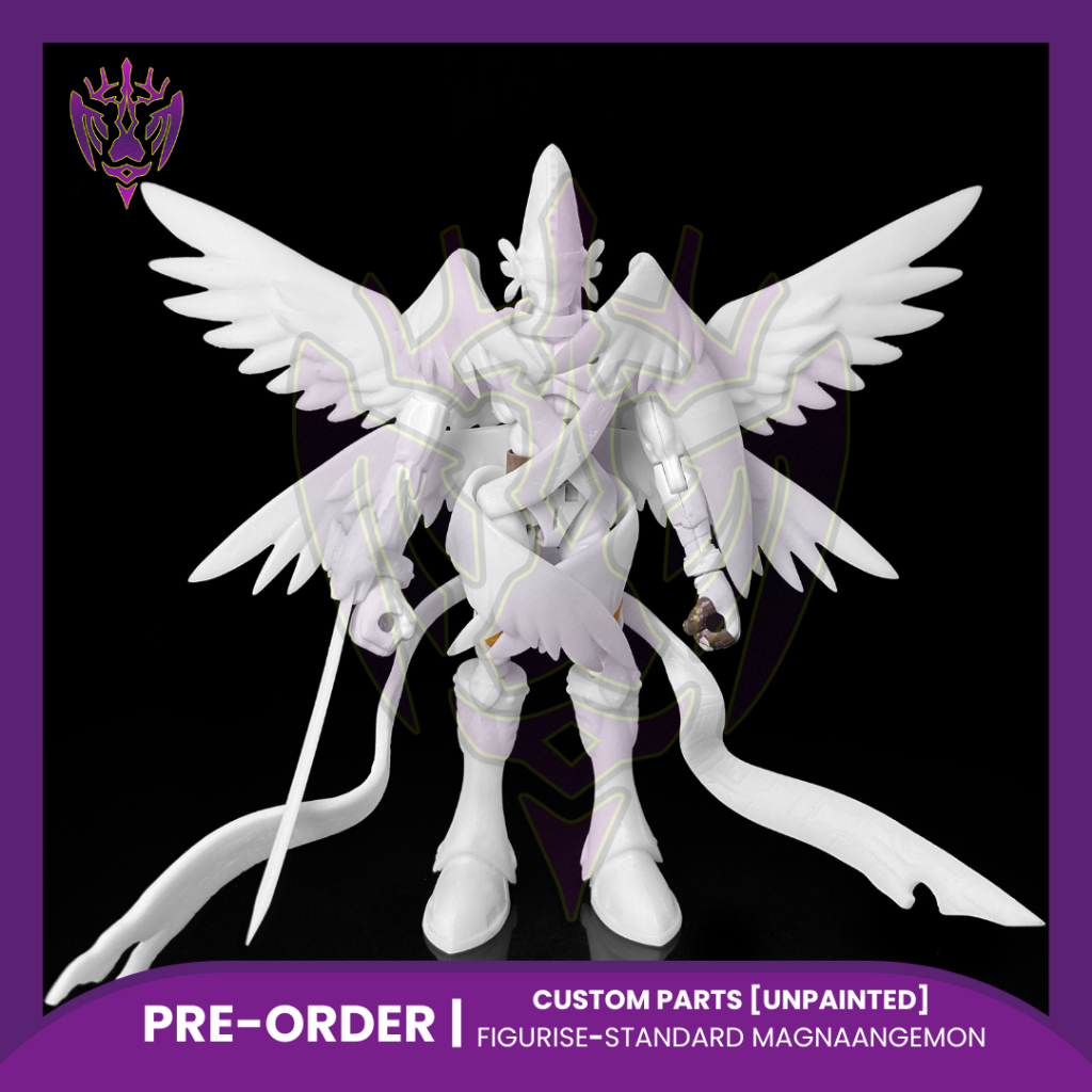 Jual PO Digimon 3rd Party HolyAngemon / MagnaAngemon Unpainted Add Ons ...