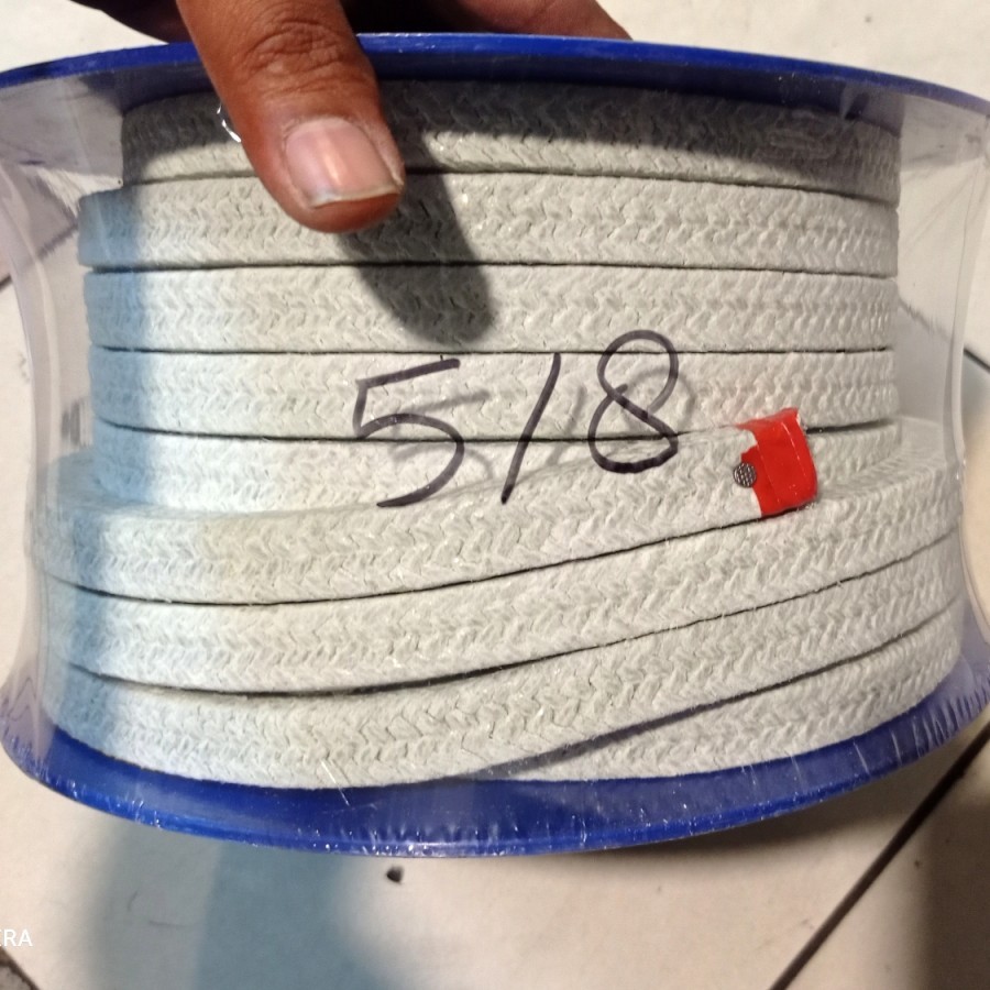 Jual Gland packing asbestos ptfe 16mm x 16mm (5/8
