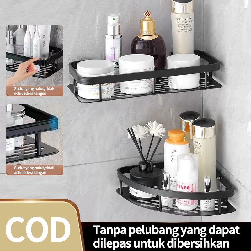 Jual rak kamar mandi tempel dan Karat Rak Sudut Dinding Kamar Mandi rak ...