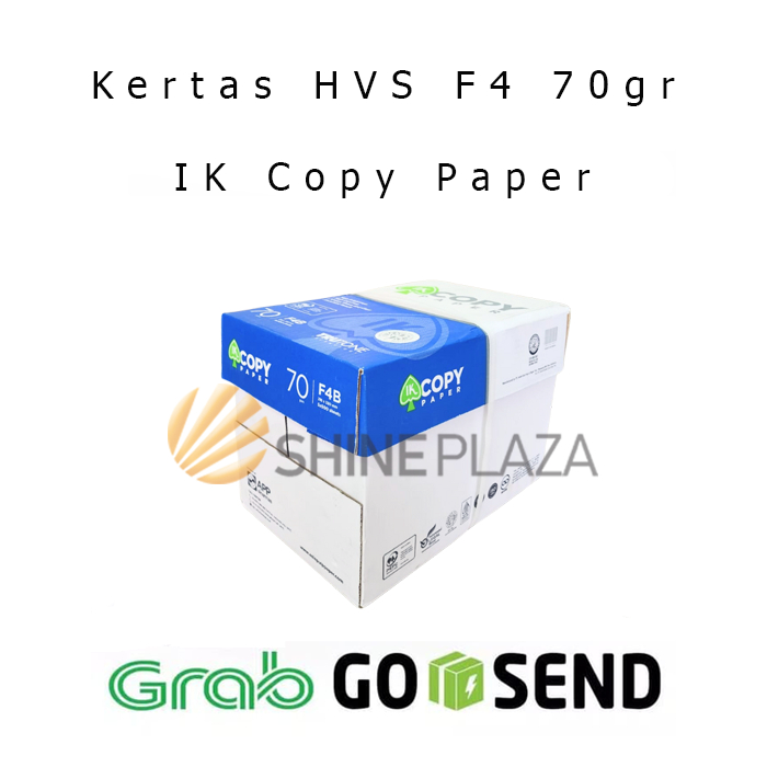 Jual Kertas Hvs F4 70gr Ik Copy Paper Kertas Print Fotocopy Putih