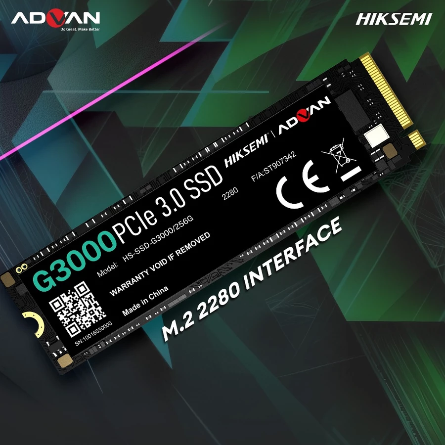 SSD ADVAN X HIKSEMI G3000 M.2 NVMe 256GB