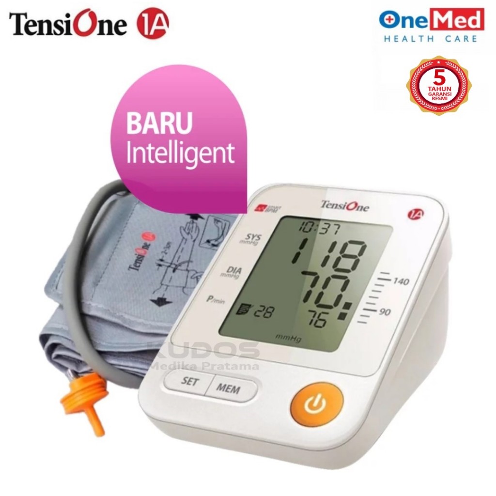 Jual TensiOne 1A - Tensimeter Digital - Onemed 1 A - Tensi + Adaptor ...