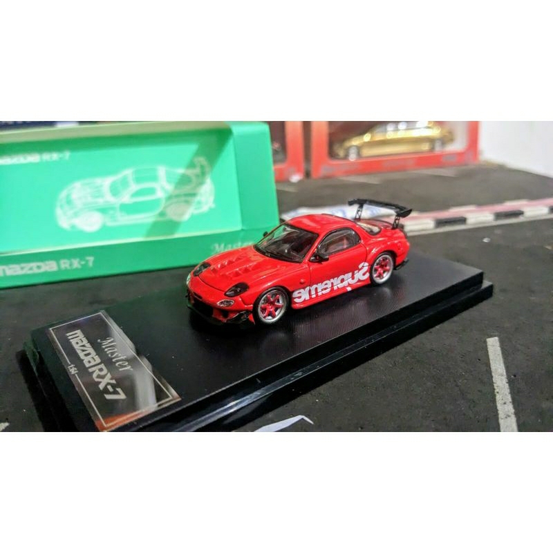 Jual Diecast Master Mazda RX7 RX 7 Red Supreme Livery | Shopee Indonesia
