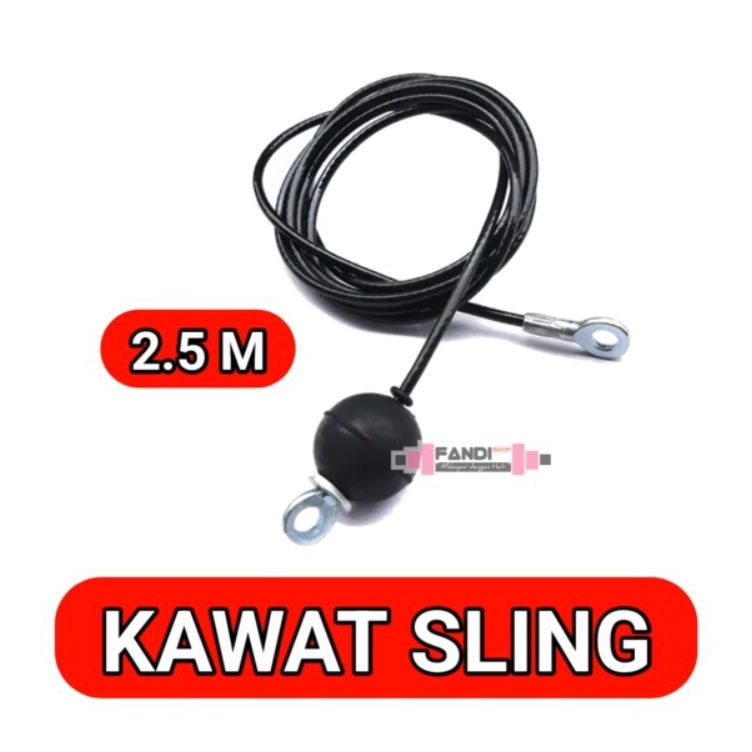 Jual ART Y5A Sparepart Alat Fitness DIY Rakitan Kawat Sling Katrol Gym ...
