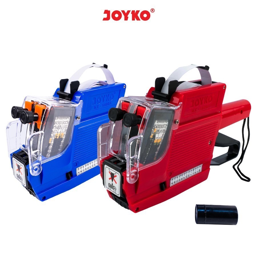 Jual ALAT LABEL HARGA 2 BARIS MX 6600A 6600N 10 DIGITS JOYKO | Shopee ...