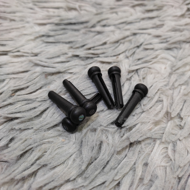 Jual Pin Bridge Pin String Gitar Akustik Ebony | Shopee Indonesia