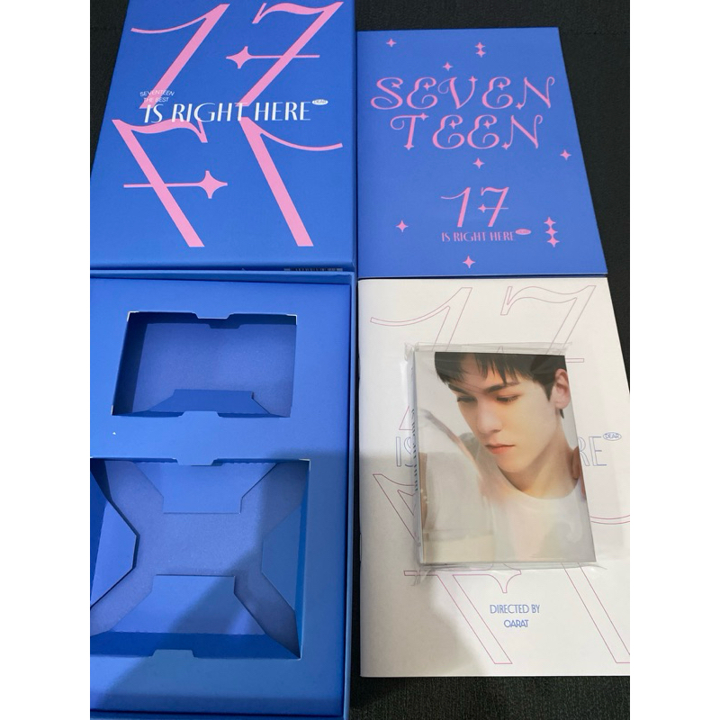 SEVENTEEN HERE DEAR盤 バインダー MINGYU Jual BINDER SEVENTEEN DEAR VER SEVENTEEN BEST ALBUM 17 Is Right