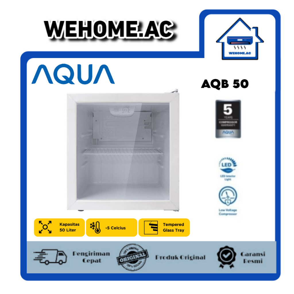 Jual Showcase Cooler Aqua AQB 50 Kulkas Lemari Display Cooler Mini Aqua ...