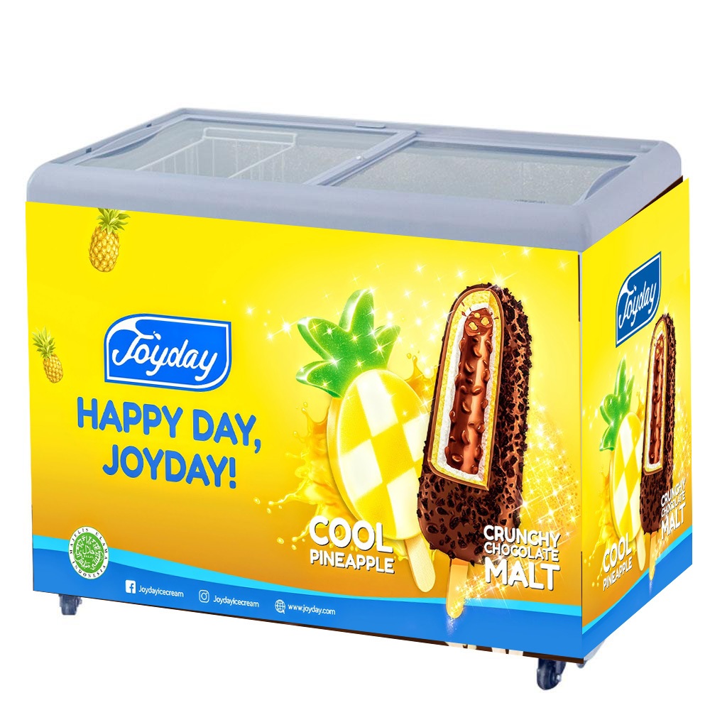 Jual Stiker Freezer Motif Ice Cream Joyday | Shopee Indonesia