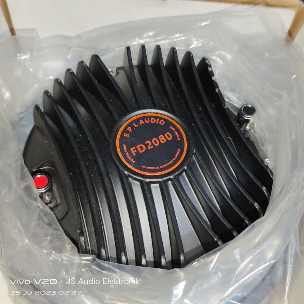 Jual SPL Audio FD2080 Driver Tweeter 2″ FD 2080 tweeter balap spl audio