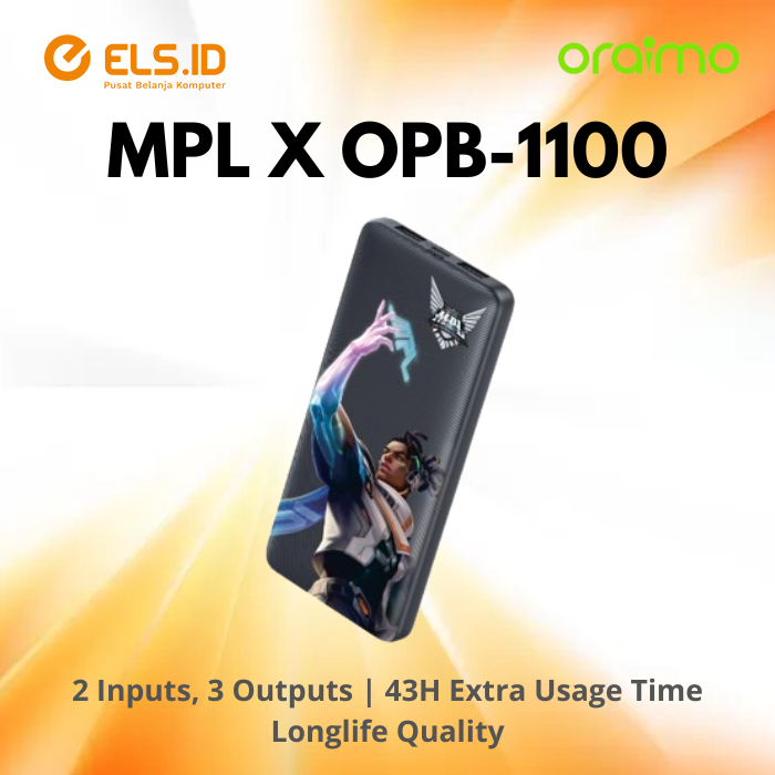 Jual Oraimo Powerbank X Mpl Mobile Legends Toast Opb Mah