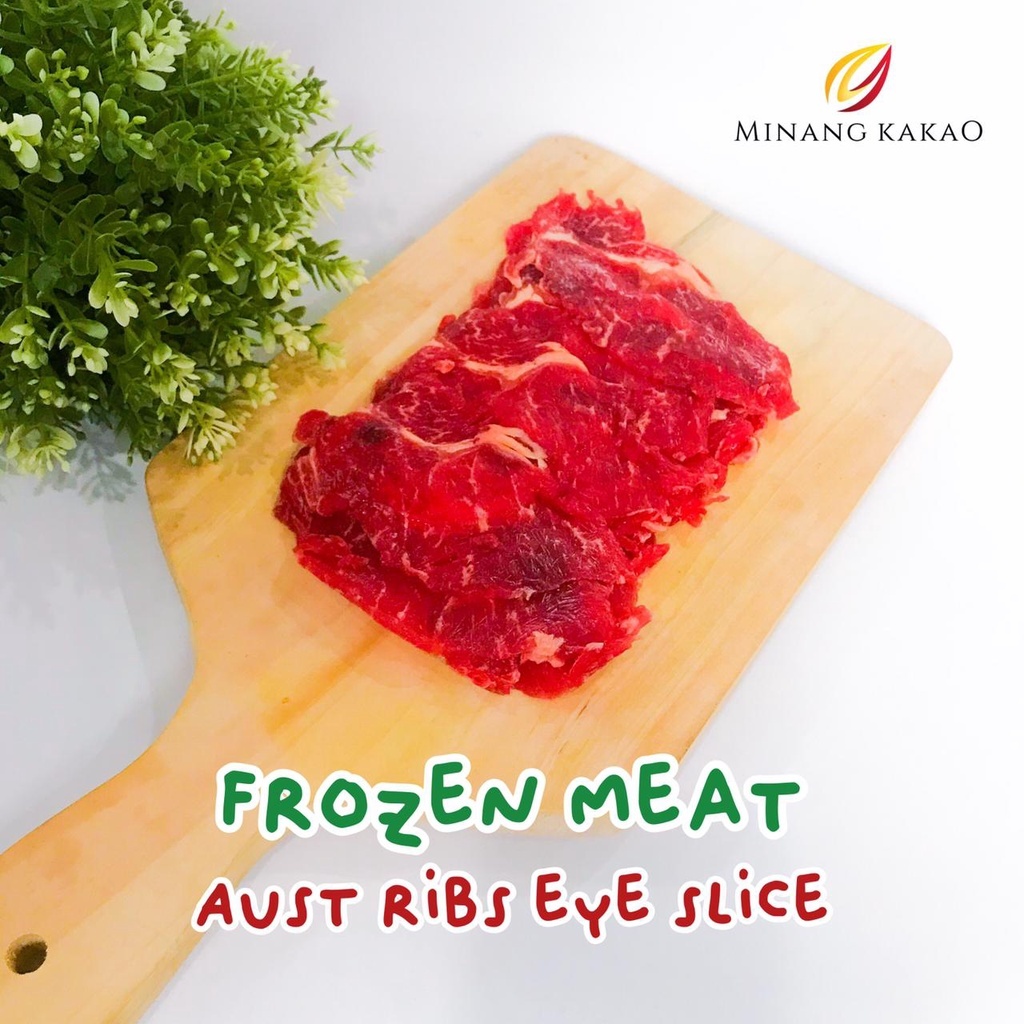 Jual Premium Aus Ribs Eye Sliced - Frozen Meat Premium - 250gr | Shopee ...
