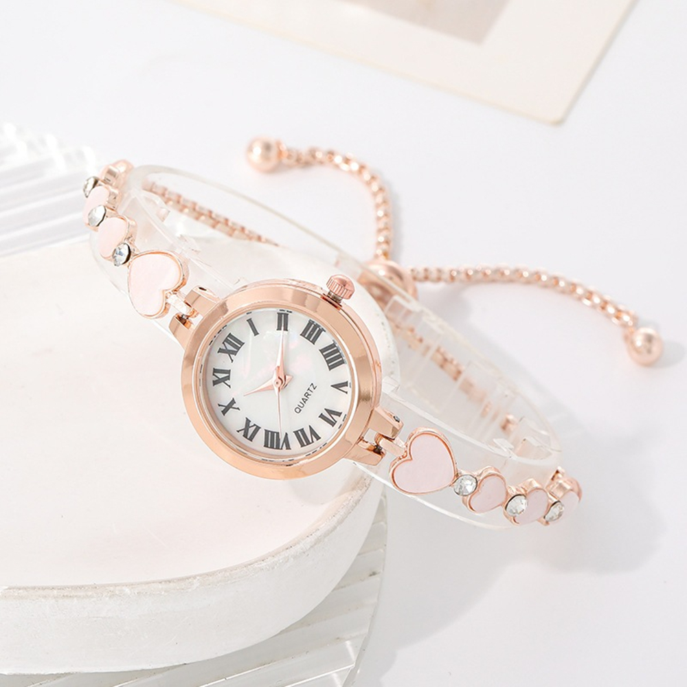 Jual Jam Tangan Wanita Anti Air Tali jam tangan serut murah Mutiara