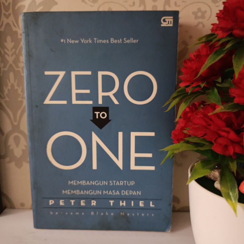 Jual ORIGINAL BUKU - ZERO TO ONE by Peter Thiel | Shopee Indonesia