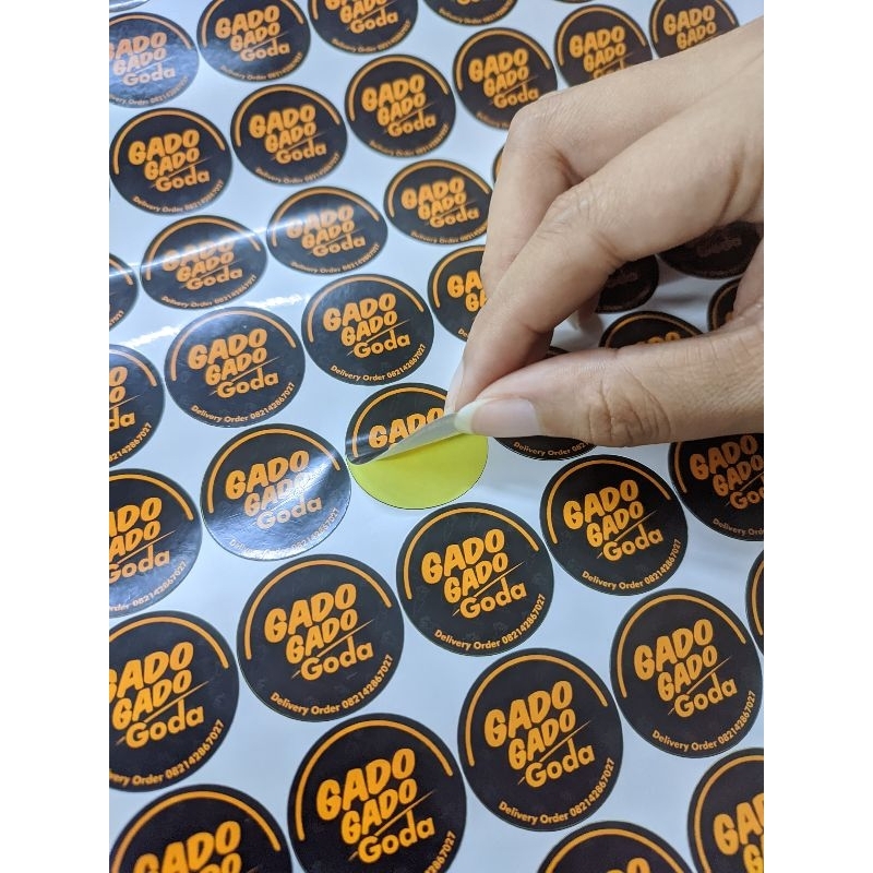 Jual Stiker makanan sticker makanan | Shopee Indonesia