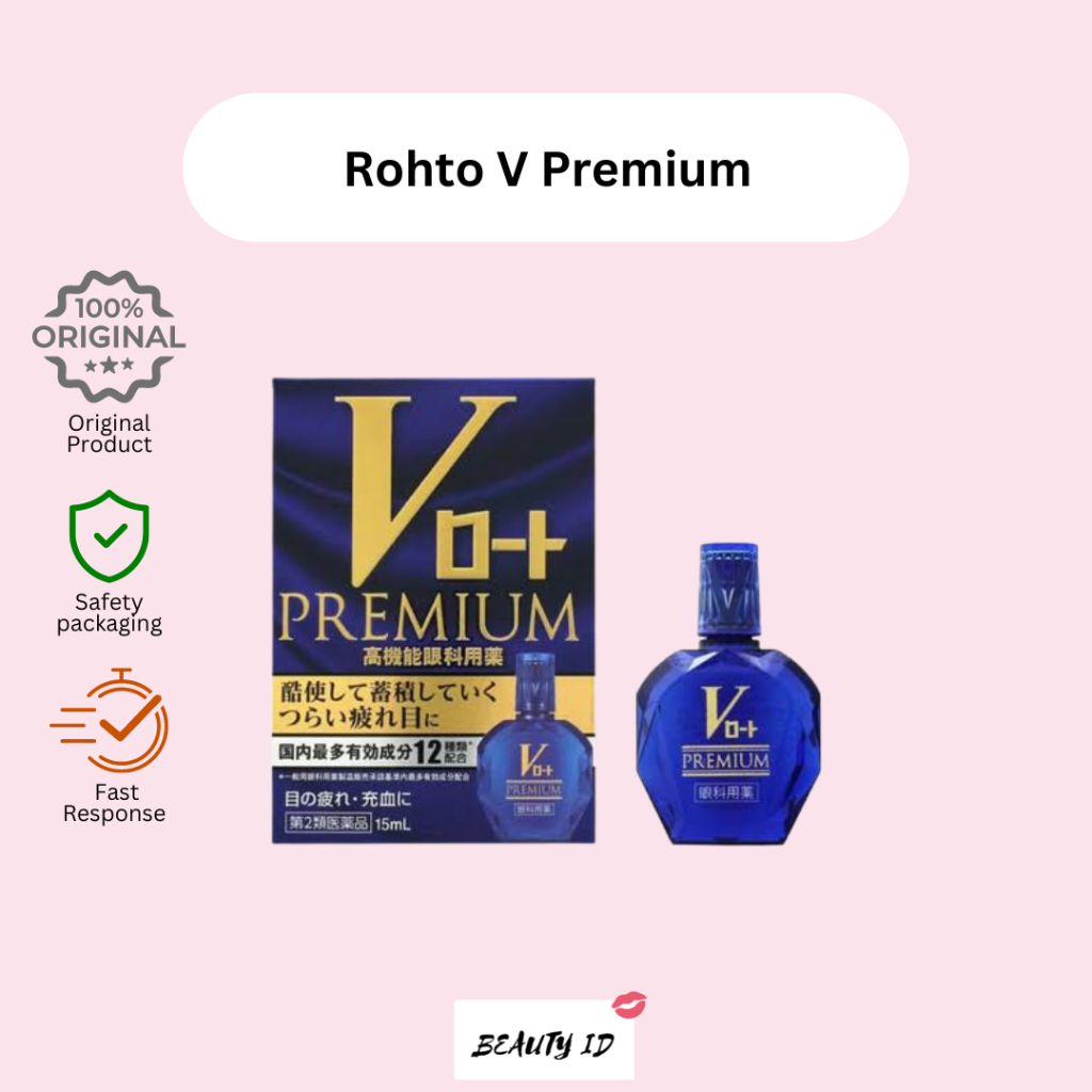 Jual [READY] Rohto V Premium Eye Drops / V Rohto Premium Eye Drops ...