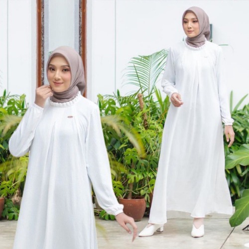 Jual Dress Shenfa Gamis Wanita Series Marwah Crinkle Airflow Premium Model  Kekinian Terbaru Bisa COD | Shopee Indonesia