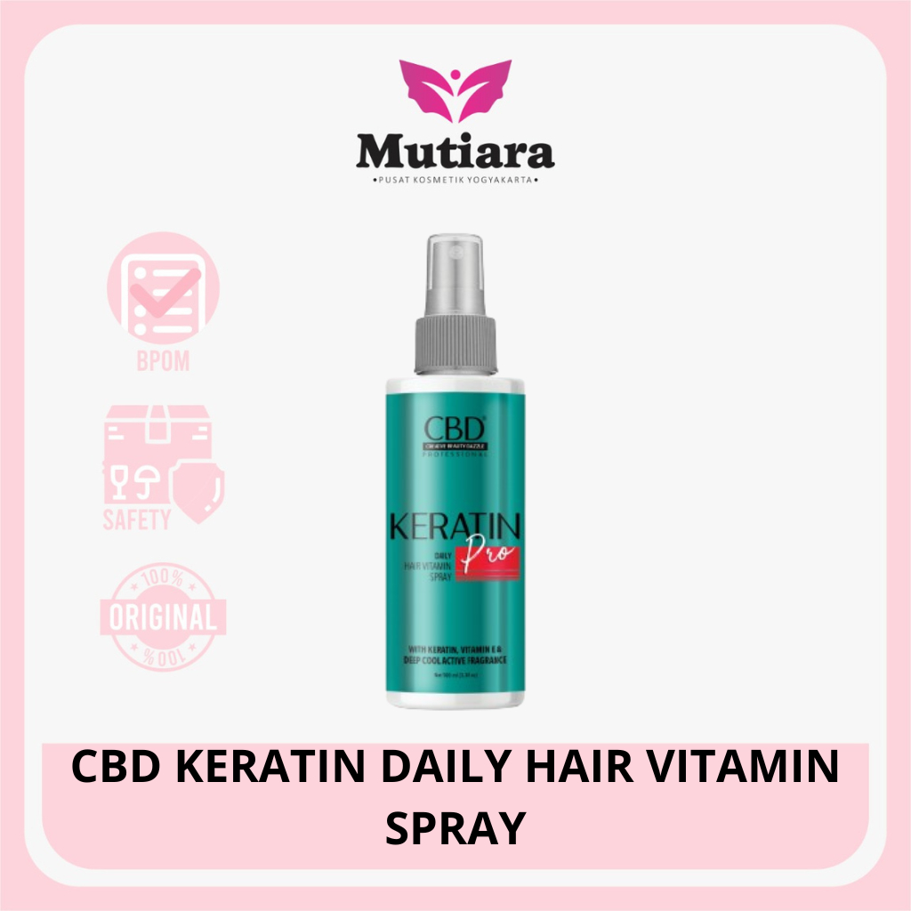 Jual CBD KERATIN DAILY HAIR VITAMIN SPRAY 100ML | Shopee Indonesia