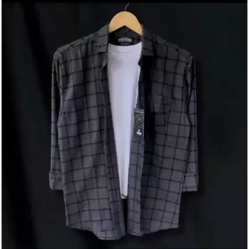 GARANSI Kemeja Flanel Pria Dan Wanita Lengan Panjang Premium Motif Kotak Kualitas Distro