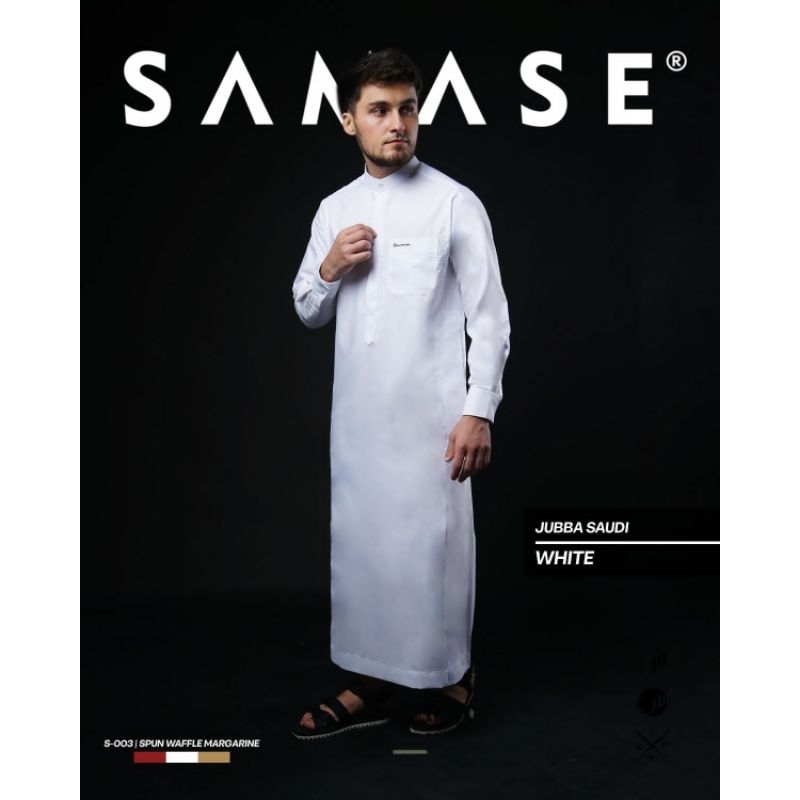 Jual Jubba Slim SAMASE | Jubah Lengan Panjang | Juba Polos | Shopee ...