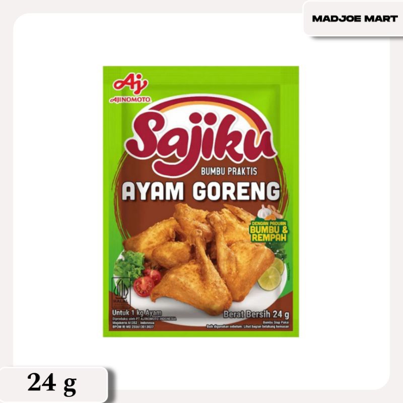 Jual Ajinomoto Sajiku Bumbu Instan Praktis Bumbu Ayam Goreng Sachet