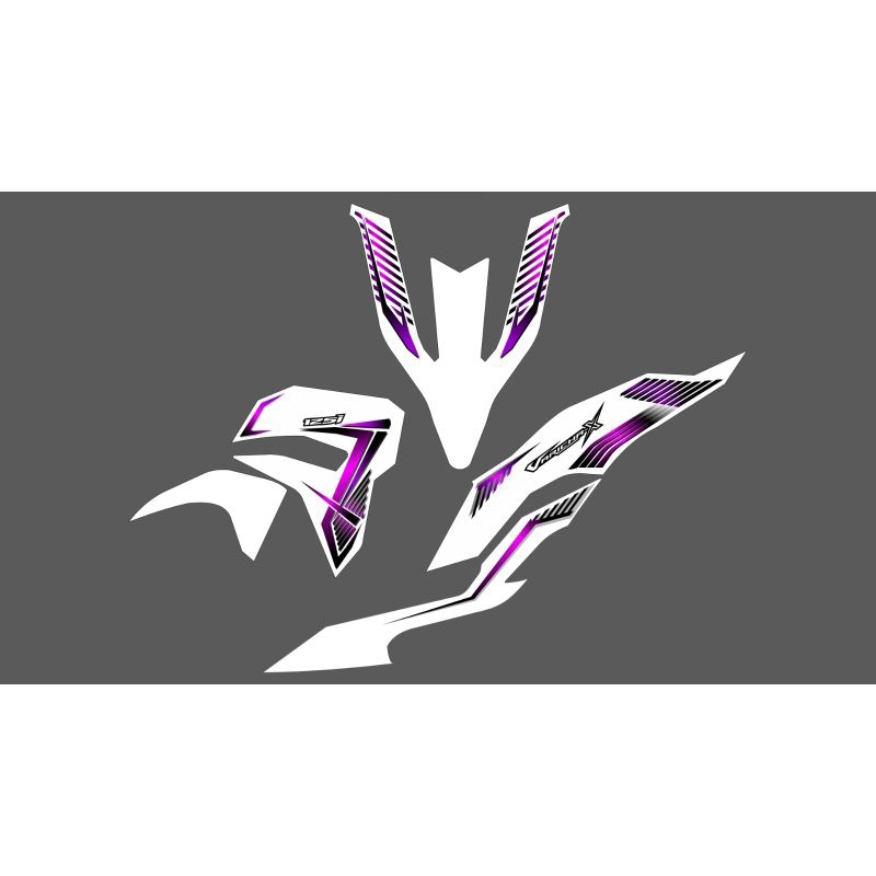 Jual Striping Sticker Transparan Vario 125 New Gen 2 Custom Varicha ...