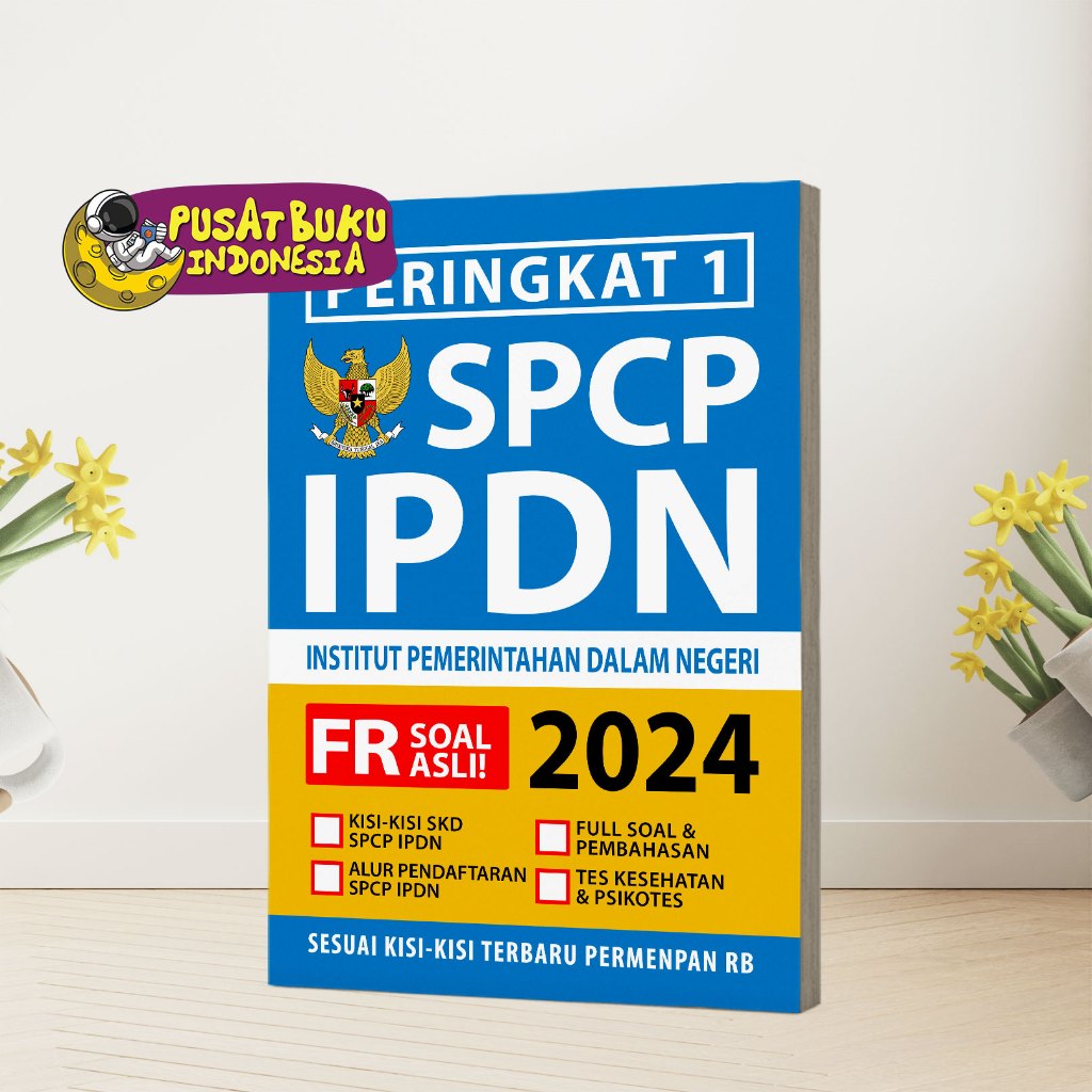 Jual buku bimbingan soal tes peringkat 1 spcp ipdn 2024 shopee indonesia