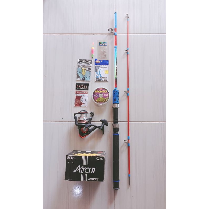 Jual Satu Set Alat Pancing Cm Power Kg Paket Pancingan Lengkap