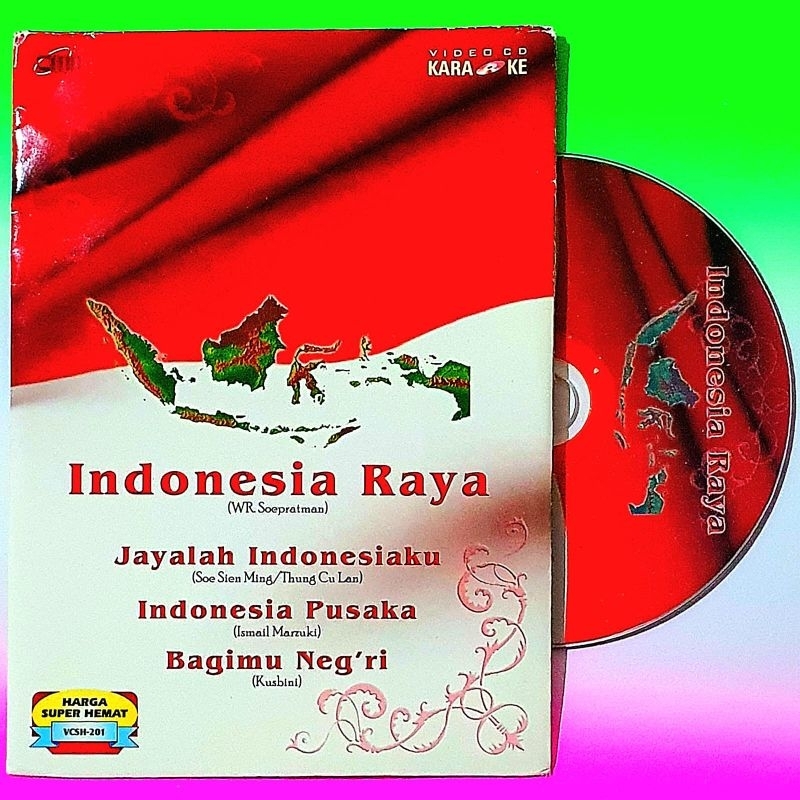 Jual KASET VCD LAGU ANAK SEKOLAH NASIONAL INDONESIA RAYA-LAGU NASIONAL