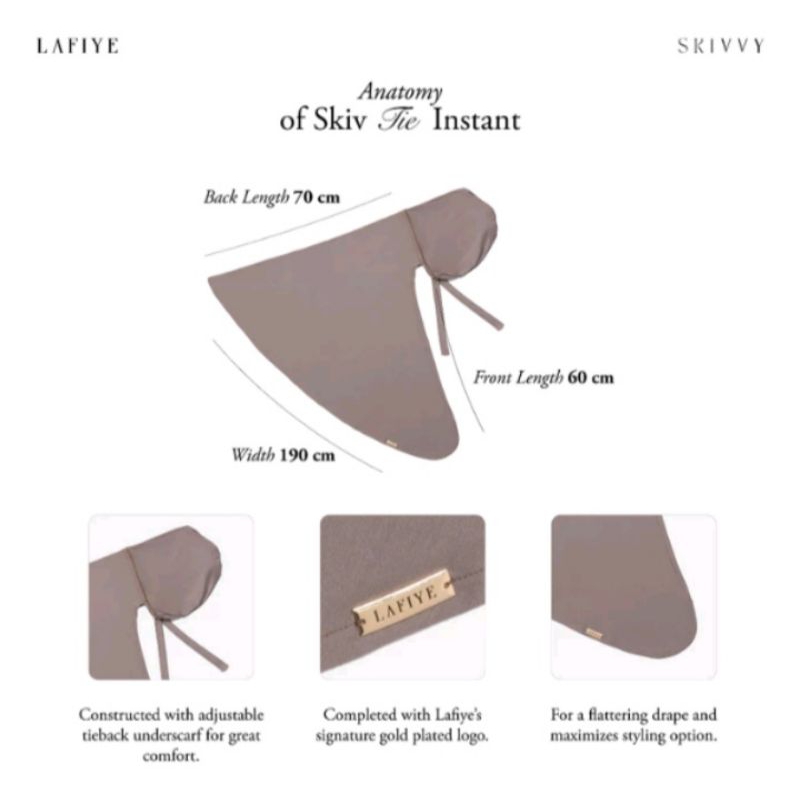 Jual Skiv Tie Instant Lafiye | Shopee Indonesia