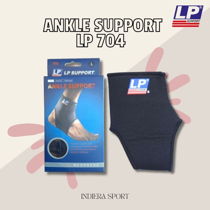 Jual LP SUPPORT NEOPRANE ANKLE SUPPORT 704 HITAM DEKER TUMIT ORIGINAL ...