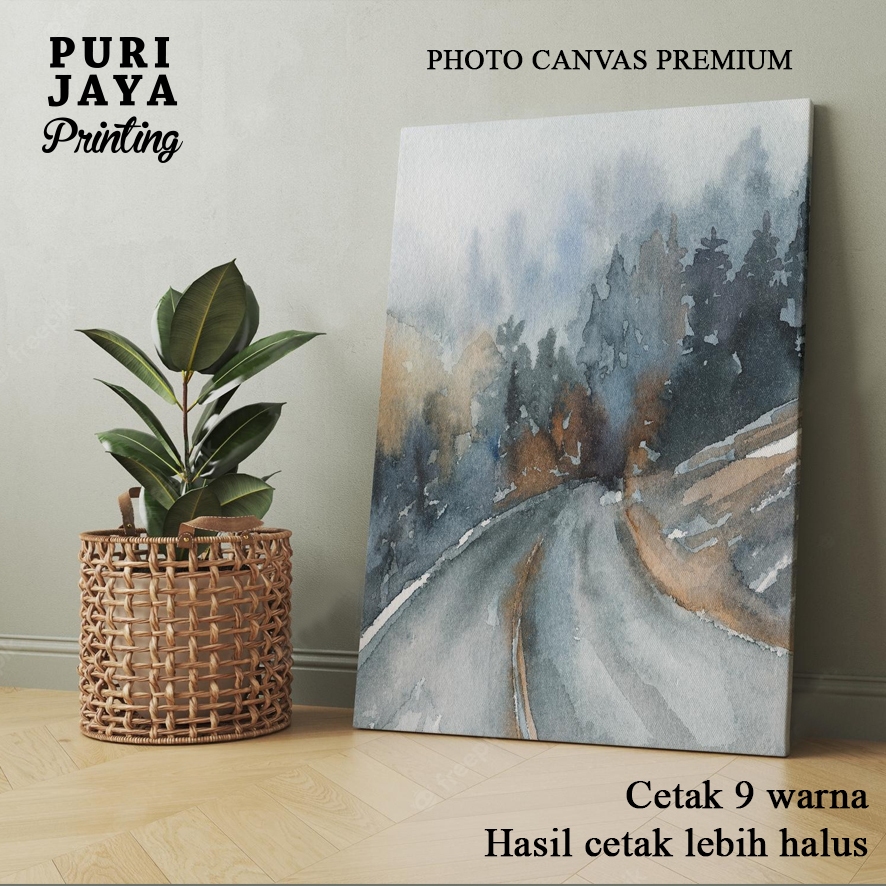 Jual CETAK CANVAS SPANDRAM UKURAN 60X80CM | Shopee Indonesia