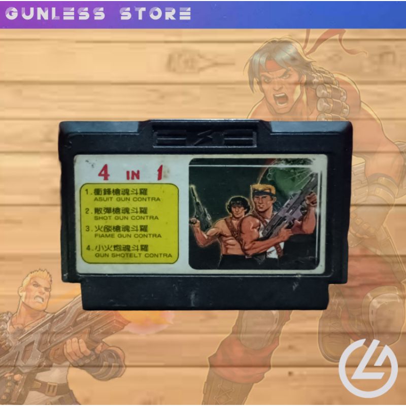 Jual Kaset Game Nintendo Famicom 4-IN-1 (UNTESTED) | Shopee Indonesia