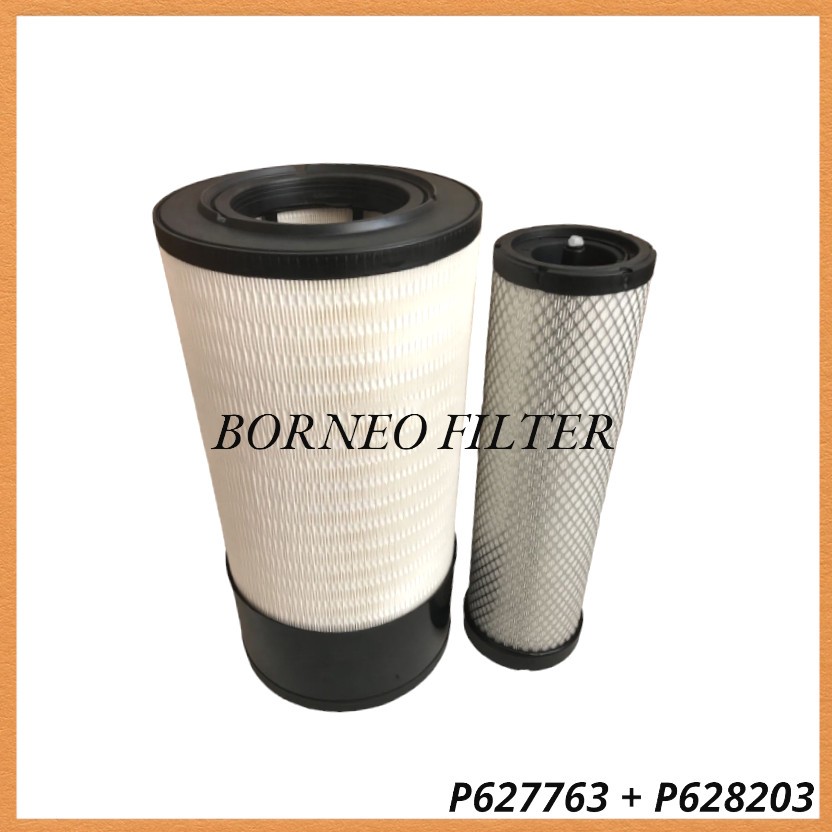 Jual P627763 + P628203 CH Outer + Inner Air Filter Udara Set 60C2472 ...