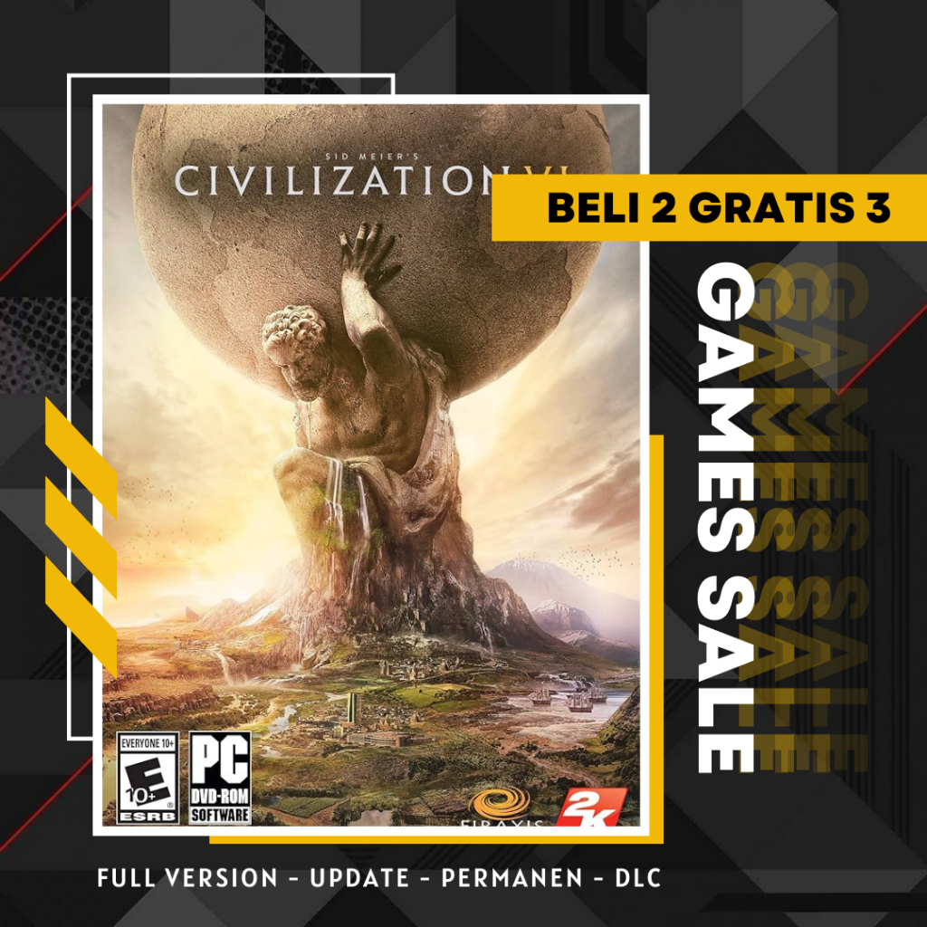 Jual SID MEIERS CIVILIZATION VI DIGITAL DELUXE - GAME PC - GAME LAPTOP ...