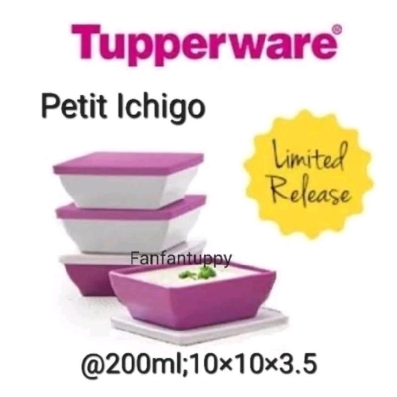 Jual Ichigo Tupperware (4 pcs) | Shopee Indonesia