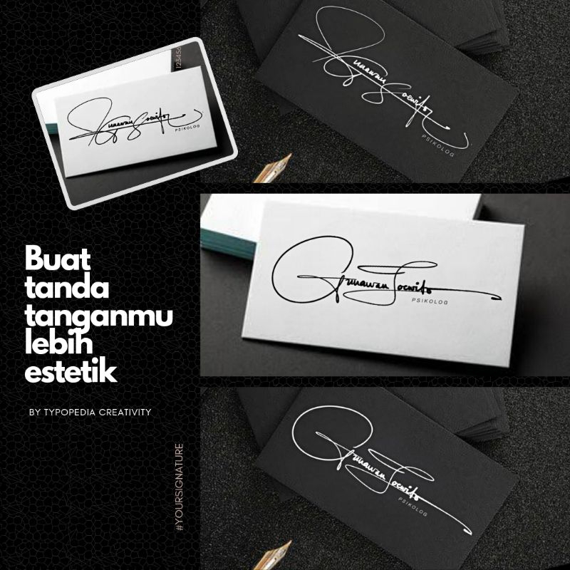 Jual Aesthetic Signature 