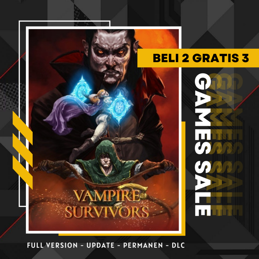 Jual VAMPIRE SURVIVORS - GAME PC - GAME LAPTOP - PC GAMES | Shopee ...