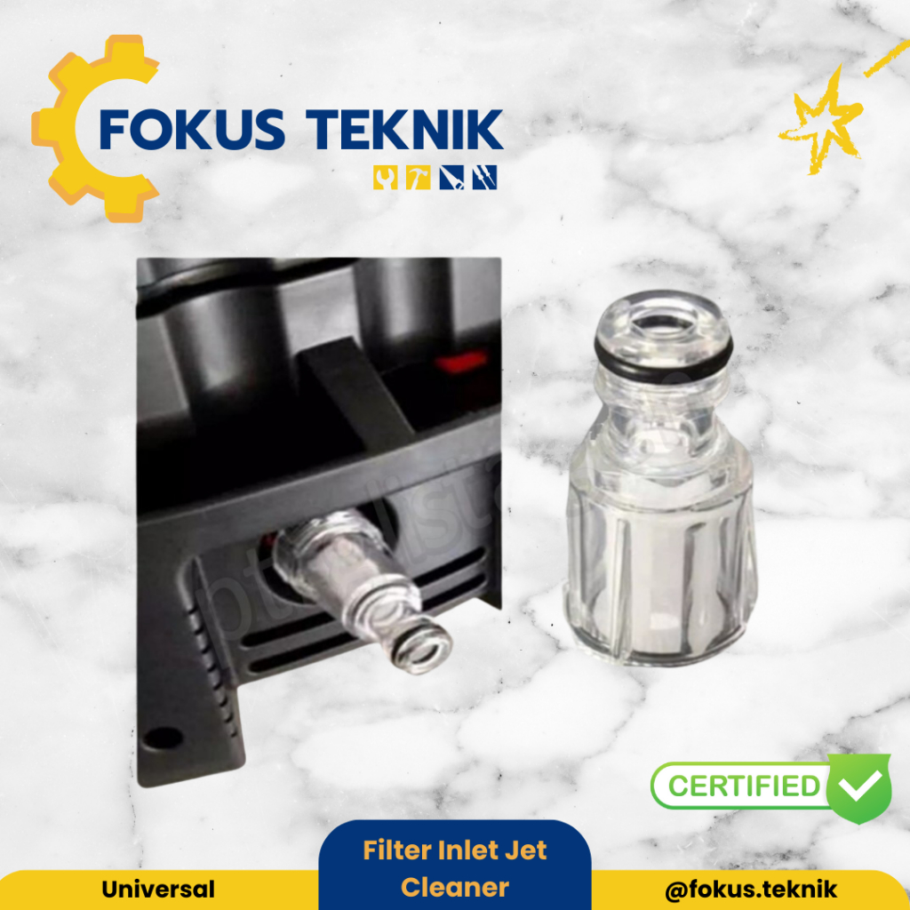 Jual Inlet Connector Filter Sambungan Selang Air Mesin Jet Cleaner ...