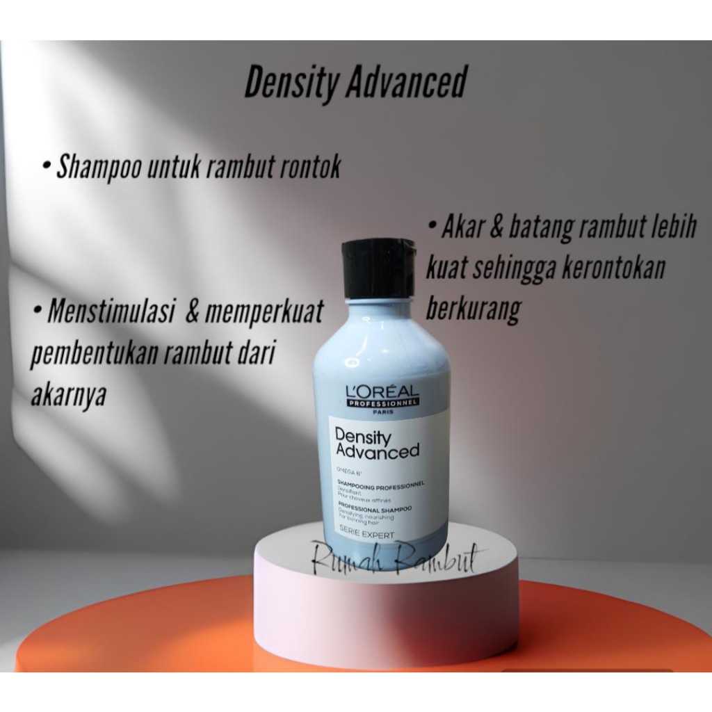 Jual Loreal seri expert density shampoo / rambut rontok 300ml | Shopee ...