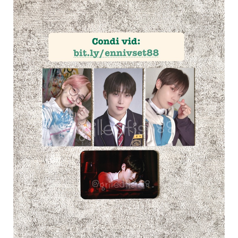 ENHYPEN anniversary 1st 2nd トレカ フレーム enhypen 1st ENniversary anniversary MD photo frame photocard set