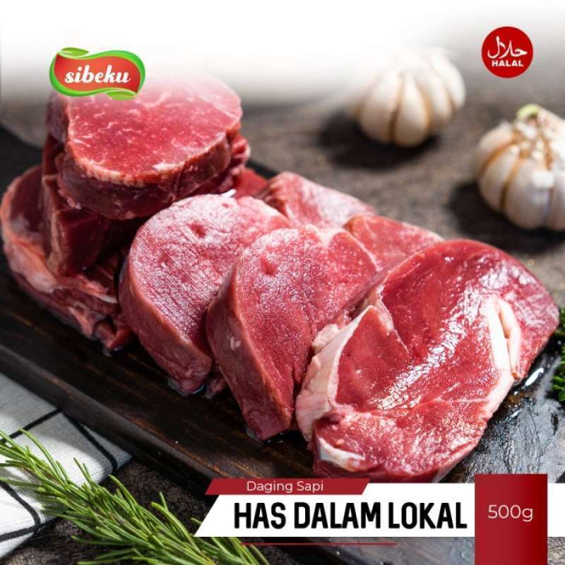 Jual Daging Sapi Has Dalam Lokal Beef Halal 500 gram | Shopee Indonesia