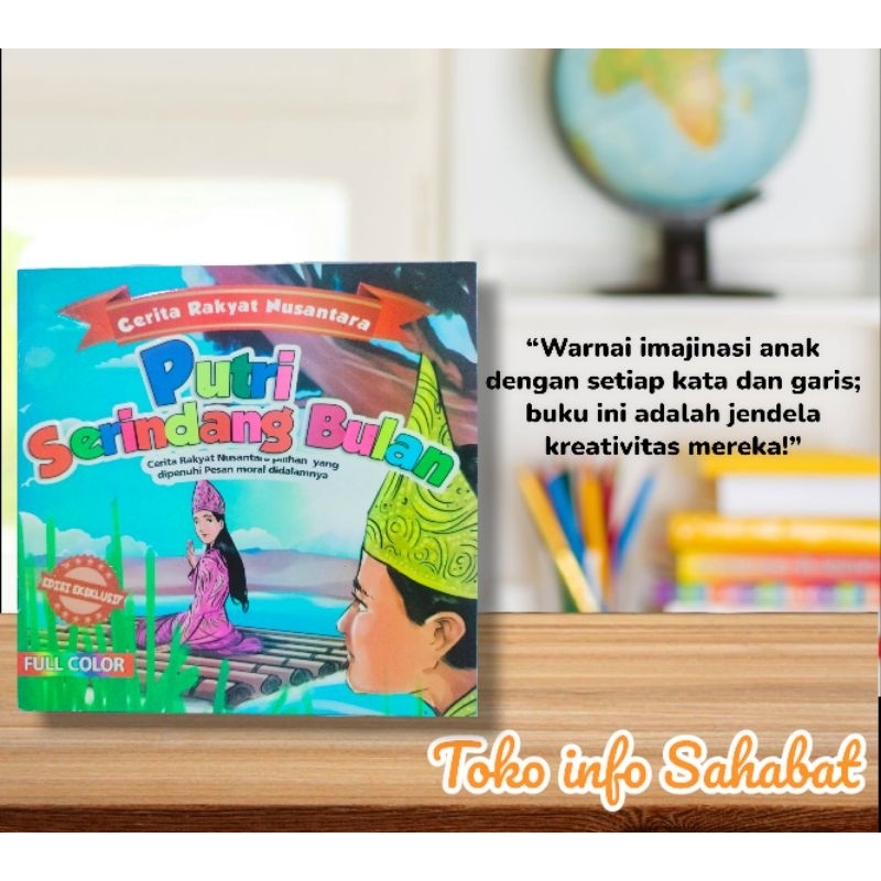 Jual Buku Cerita Anak Bergambar Dongeng Rakyat Nusantara Putri ...