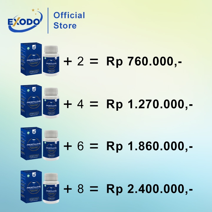 Jual Exodo - Prostalove | Shopee Indonesia